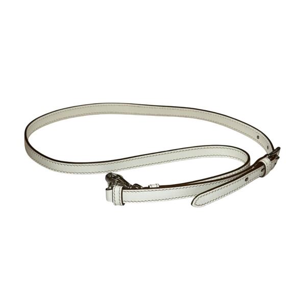 Prada Vitello Tri-Color Sound Top Handle Satchel 2Way Bag White Naturale - Picture 4 of 9